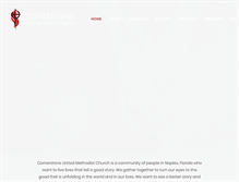 Tablet Screenshot of cornerstonenaples.org